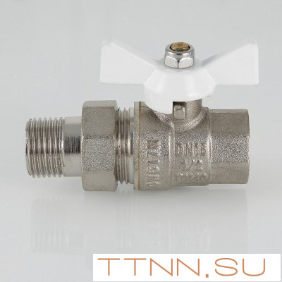 Кран шаровый с накидной гайкой Valtec 3/4 VT.227.NW.05 Кран шаровый с накидной гайкой Valtec 3/4 VT.227.NW.05