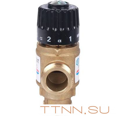 Смесительный клапан STOUT 3/4 НР 35-60°С KV 1,6 м3/ч Смесительный клапан STOUT 3/4 НР 35-60°С KV 1,6 м3/ч