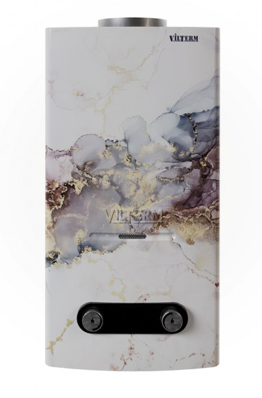 Газовый проточный водонагреватель VilTerm S11 Print (Мрамор)