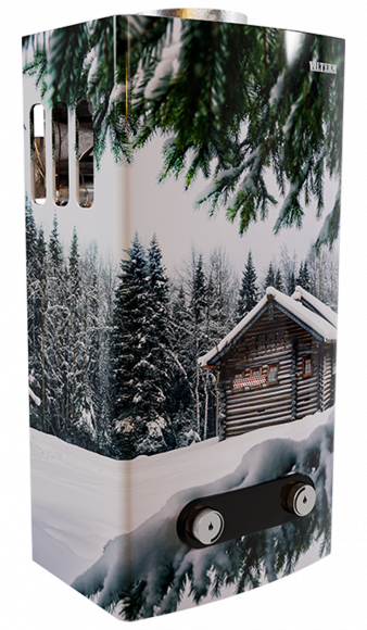 Газовый проточный водонагреватель VilTerm S13 Print (Зимний дом)