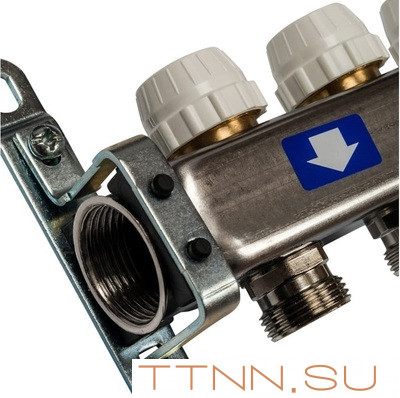 Коллектор с запорными клапанами STOUT SMS-0932-000006