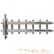 Совмещенные распределительные коллекторы с гидравлическими разделителями GSK 32-7 Совмещенные распределительные коллекторы с гидравлическими разделителями GSK 32-7