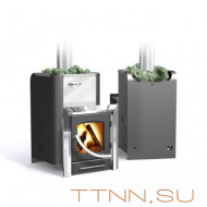 Дровяная печь Ермак Элит 20-ПС, нерж.сталь Дровяная печь Ермак Элит 20-ПС, нерж.сталь