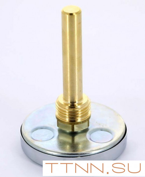 Термометр биметаллический с погружной гильзой Watts F+R801 (T) 80/75 (1/2",160"С) Термометр биметаллический с погружной гильзой Watts F+R801 (T) 80/75 (1/2",160"С)