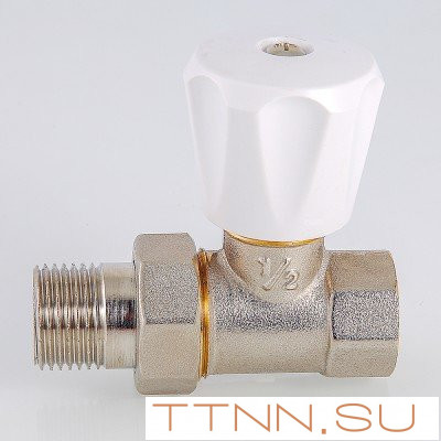 Клапан ручной прямой компактный Valtec 1/2 VT 008.LN