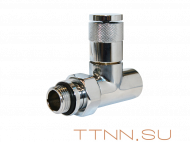 Ручной регулировки вентиль Royal Thermo прямой, PIANO (хром) 1/2 Ручной регулировки вентиль Royal Thermo прямой, PIANO (хром) 1/2