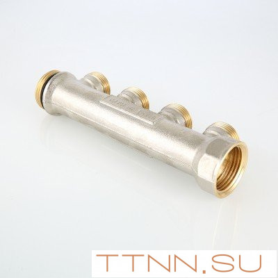 Коллектор Valtec 3 выхода х1" х евроконус 3/4 VTc.500 NE