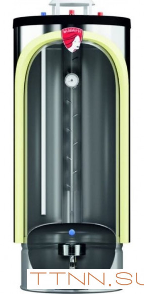 Газовый накопительный водонагреватель Federica Bugatti INOX WH120