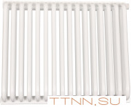 Стальной трубчатый радиатор 2-колончатый Rommer RST 2050/16 нижнее правое подключение RAL9016 Стальной трубчатый радиатор 2-колончатый Rommer RST 2050/16 нижнее правое подключение RAL9016