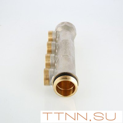 Коллектор Valtec 4 выхода х1" х евроконус 3/4 VTc.500 NE