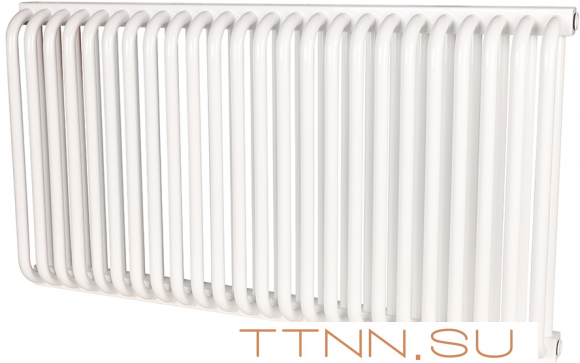 Стальной трубчатый радиатор 2-колончатый Rommer RST 2050/24 боковое подключение RAL9016 Стальной трубчатый радиатор 2-колончатый Rommer RST 2050/24 боковое подключение RAL9016