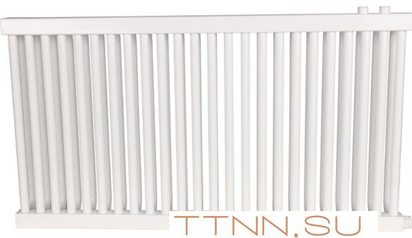 Стальной трубчатый радиатор 2-колончатый Rommer RST 2050/24 нижнее правое подключение RAL9016 Стальной трубчатый радиатор 2-колончатый Rommer RST 2050/24 нижнее правое подключение RAL9016