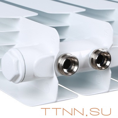 Биметаллический радиатор STOUT SPACE 500 нижнее 12 секций (SRB-0320-050012)