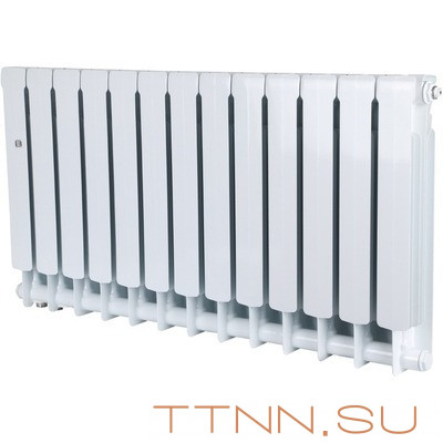 Биметаллический радиатор STOUT SPACE 500 нижнее 13 секций (SRB-0320-050013)