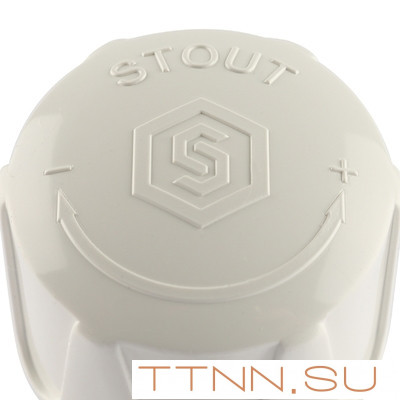 Ручной регулировки вентиль STOUT SVR 2102 000015