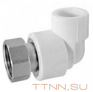 Угольник с накидной гайкой Valfex 32х3/4" Угольник с накидной гайкой Valfex 32х3/4"