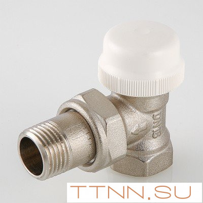Клапан термостатический для радиатора угловой Valtec 3/4 VT.031