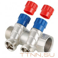 Коллектор с регулировочными вентилями Valtec 1*3*3/4 VT.560.NE Коллектор с регулировочными вентилями Valtec 1*3*3/4 VT.560.NE