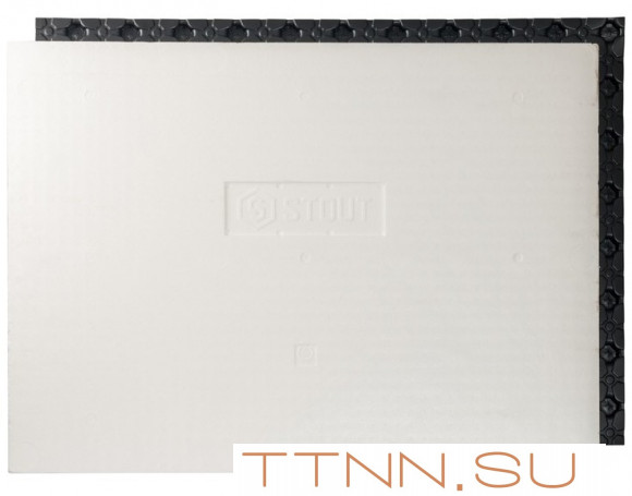 Мат для теплого пола STOUT с бобышками черный 1100х800х20 SMF-0001-110802 Мат для теплого пола STOUT с бобышками черный 1100х800х20 SMF-0001-110802
