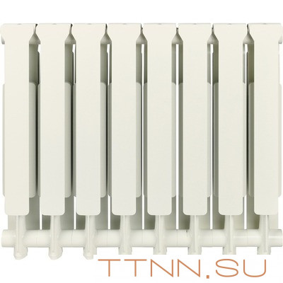 Алюминиевый радиатор STOUT BRAVO 500 нижнее 8 секций (SRA-0120-050008)