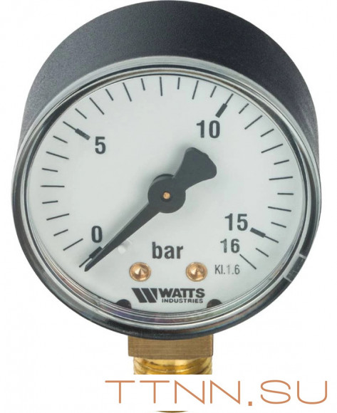 Манометр радиальный Watts F+R200 (MDR) 50/ 16x1/4" Манометр радиальный Watts F+R200 (MDR) 50/ 16x1/4"