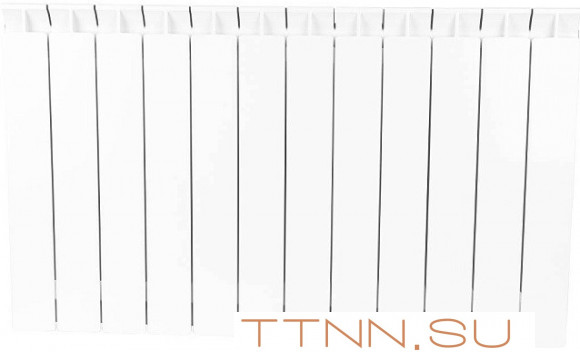 Биметаллический радиатор STOUT STYLE 500 12 секций (SRB-0110-050012) Биметаллический радиатор STOUT STYLE 500 12 секций (SRB-0110-050012)