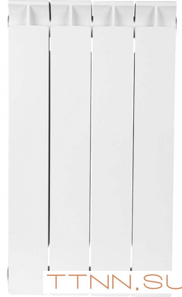 Биметаллический радиатор STOUT STYLE 500 4 секции (SRB-0110-050004)