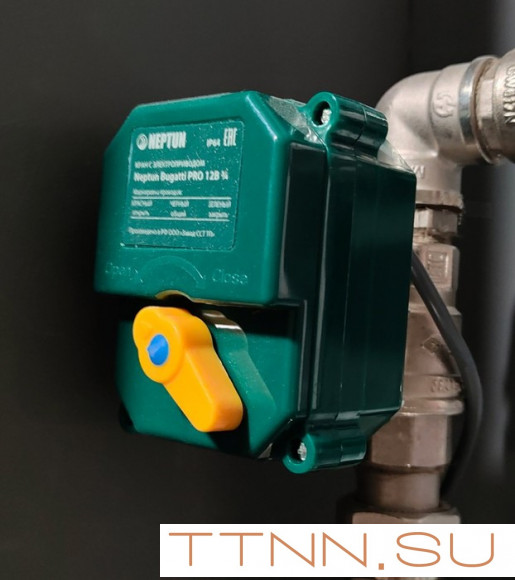 Кран с электроприводом Neptun Bugatti Pro 12В 3/4