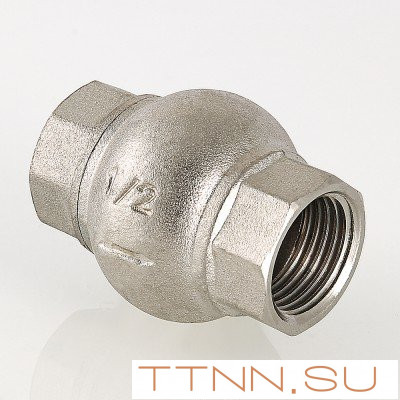 Клапан обратного хода с латунным золотником Valtec 1/2" VT151 Клапан обратного хода с латунным золотником Valtec 1/2" VT151