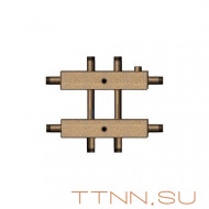Распределительный коллектор на 3 контура, арт. 2К3-70 Распределительный коллектор на 3 контура, арт. 2К3-70