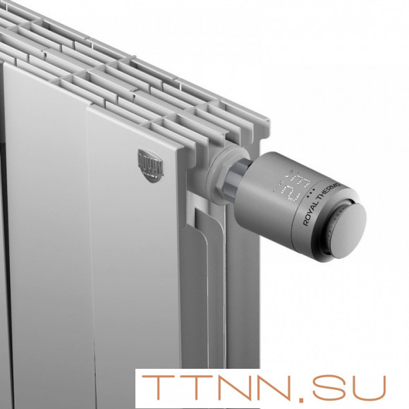 Термоголовка Royal Thermo набор для дистанционного управления Smart Heat, серебристый