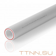 Труба полипропиленовая армированная стекловолокном Акватек 40x5.5 PN20 PP-FIBER Труба полипропиленовая армированная стекловолокном Акватек 40x5.5 PN20 PP-FIBER