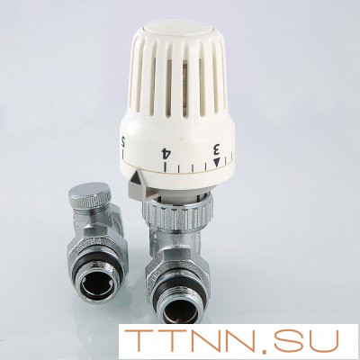 Комплект терморегулирующий для радиатора прямой Valtec 1/2 VT 046 N 4 Комплект терморегулирующий для радиатора прямой Valtec 1/2 VT 046 N 4