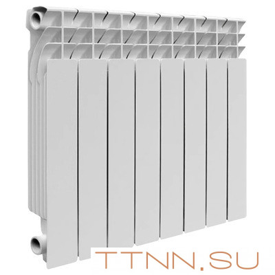 Алюминиевый радиатор Rommer Plus 500 8 секций