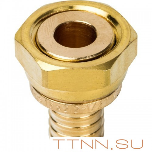 Переходник с накидной гайкой 16xG 1/2" для труб из сшитого полиэтилена
