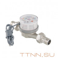 Счетчик воды Valtec VLF-15U-I универсальный с импульсным выходом cо сгонами 1/2", 80 мм (NEW) Счетчик воды Valtec VLF-15U-I универсальный с импульсным выходом cо сгонами 1/2", 80 мм (NEW)