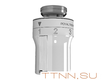 Термоголовка жидкостная Royal Thermo термоголовка М30х1,5 (белая) Термоголовка жидкостная Royal Thermo термоголовка М30х1,5 (белая)