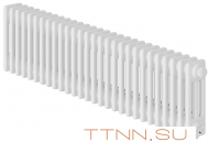 Стальной трубчатый радиатор 3-колончатый Royal Thermo Insignia VC3030 - 28 секц. RAL9016, нижнее 1/2 Стальной трубчатый радиатор 3-колончатый Royal Thermo Insignia VC3030 - 28 секц. RAL9016, нижнее 1/2