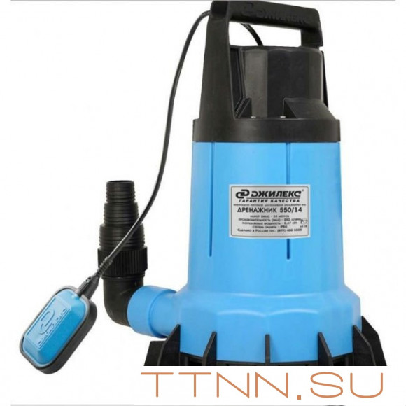 Дренажный насос Джилекс ДРЕНАЖНИК 550/14
