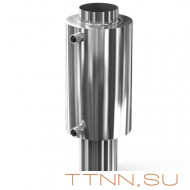 Теплообменник 12л на трубе д.120 (AISI 439) Теплообменник 12л на трубе д.120 (AISI 439)