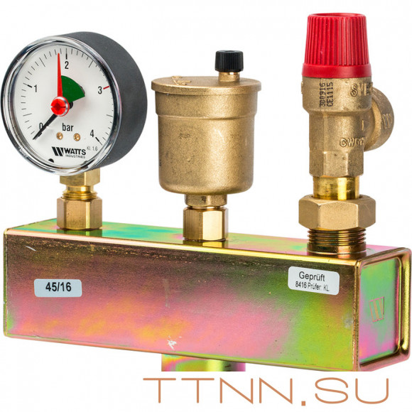 Группа безопасности для котлов KSG 30 ISO Watts KSG 30/25M-ISO2 (до 200 кВт)