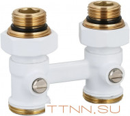 Узлы нижнего подключения Royal Thermo прямой 1/2"х3/4" EK (белый) Узлы нижнего подключения Royal Thermo прямой 1/2"х3/4" EK (белый)
