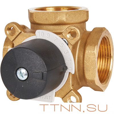 Смесительный клапан STOUT 1 1/4 KVs 15 м3/ч Смесительный клапан STOUT 1 1/4 KVs 15 м3/ч