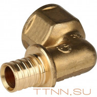 Угольник-переходник с внутренней резьбой 25xG 3/4" для труб из сшитого полиэтилена Угольник-переходник с внутренней резьбой 25xG 3/4" для труб из сшитого полиэтилена