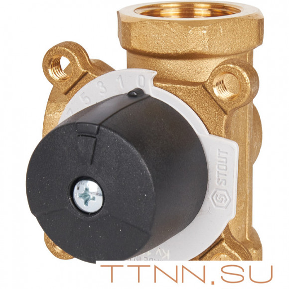 Смесительный клапан STOUT 1 KVs 12 м3/ч