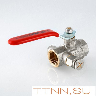 Кран шаровый с дренажным вентилем Valtec 3/4 Valtec VT.245 Кран шаровый с дренажным вентилем Valtec 3/4 Valtec VT.245