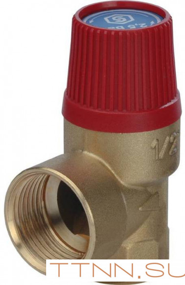 Клапан предохранительный 25 x 1/2" STOUT SVS-0001-002515 Клапан предохранительный 25 x 1/2" STOUT SVS-0001-002515