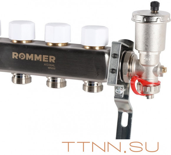 Для отопления Rommer 1"/3/4"x8 с расходомерами (RMS-1210-000008) Для отопления Rommer 1"/3/4"x8 с расходомерами (RMS-1210-000008)