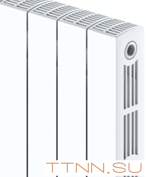 Биметаллический радиатор Rifar SUPReMO 350 х12 секц НП прав (VR) Биметаллический радиатор Rifar SUPReMO 350 х12 секц НП прав (VR)