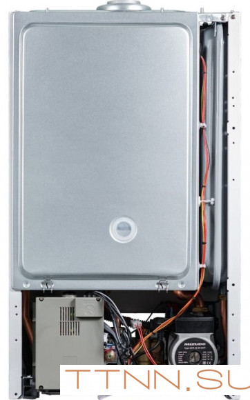 Настенный газовый котел MIZUDO M24Т OpenTherm белая панель управления Настенный газовый котел MIZUDO M24Т OpenTherm белая панель управления